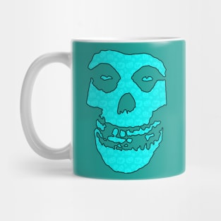 Crimson Ghost - Light Blue Halloween Pumpkins Mug